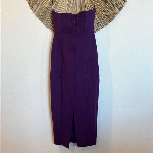 Fashion Nova Purple Sweetheart Slip Dress - Picture 9 of 14